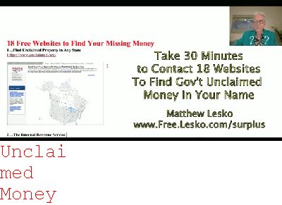 massachusetts Treasury Department Unclaimed Money